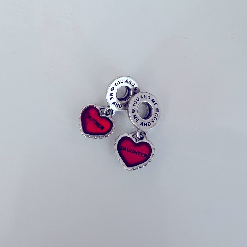 Pandora- Piece Of My Heart, Mother/Daughter charms